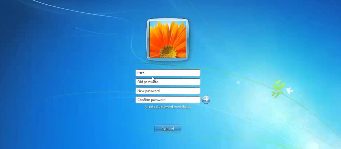 How to Change Password Windows 7